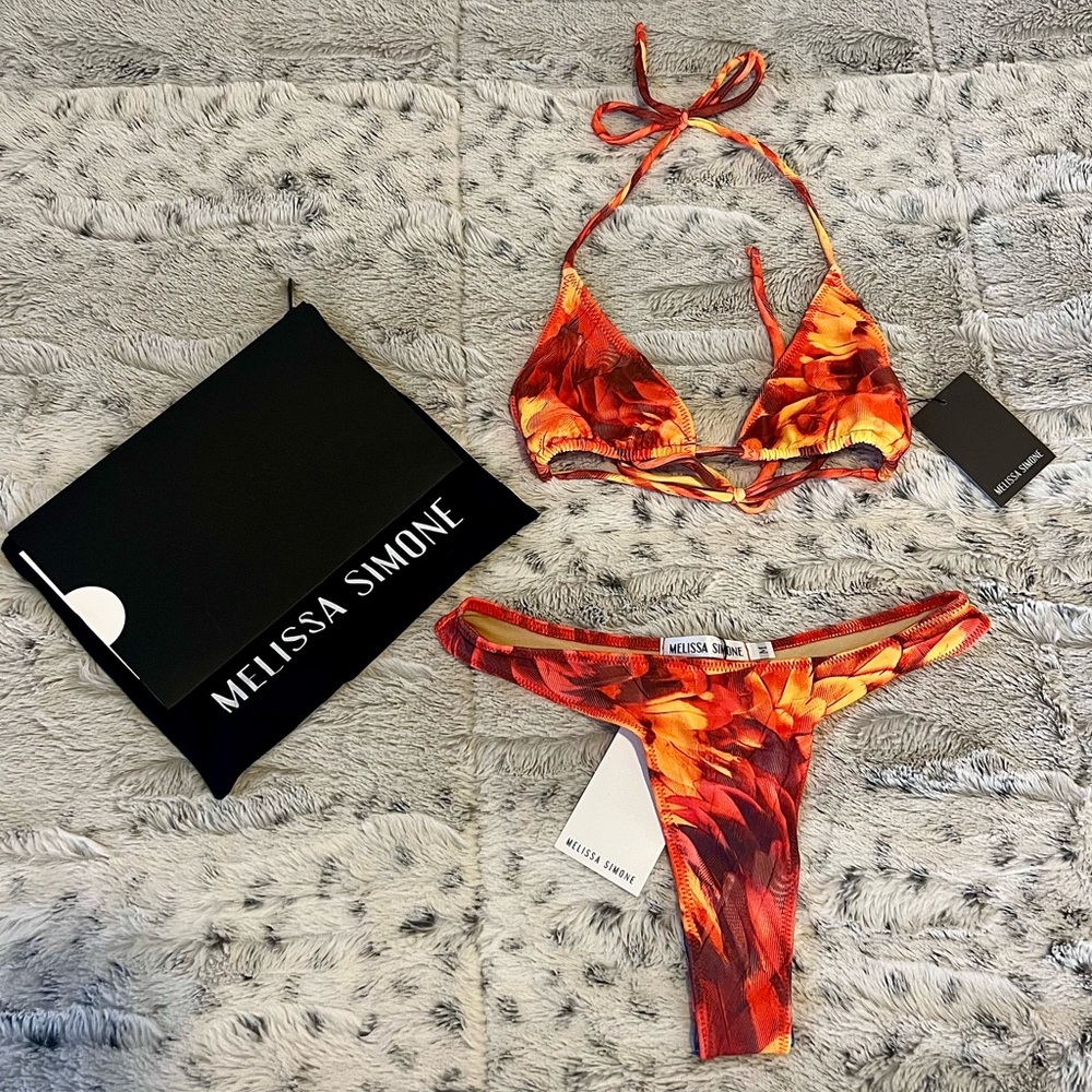 Melissa Simone Bikini Set NWT